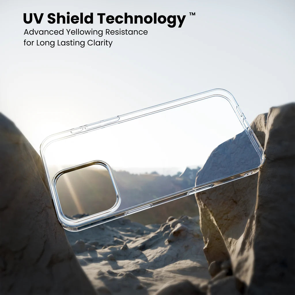 Anti Yellow Clear Case for iPhone 16 Pro