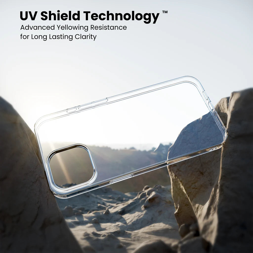 Anti Yellow Clear Case for iPhone 15 Plus