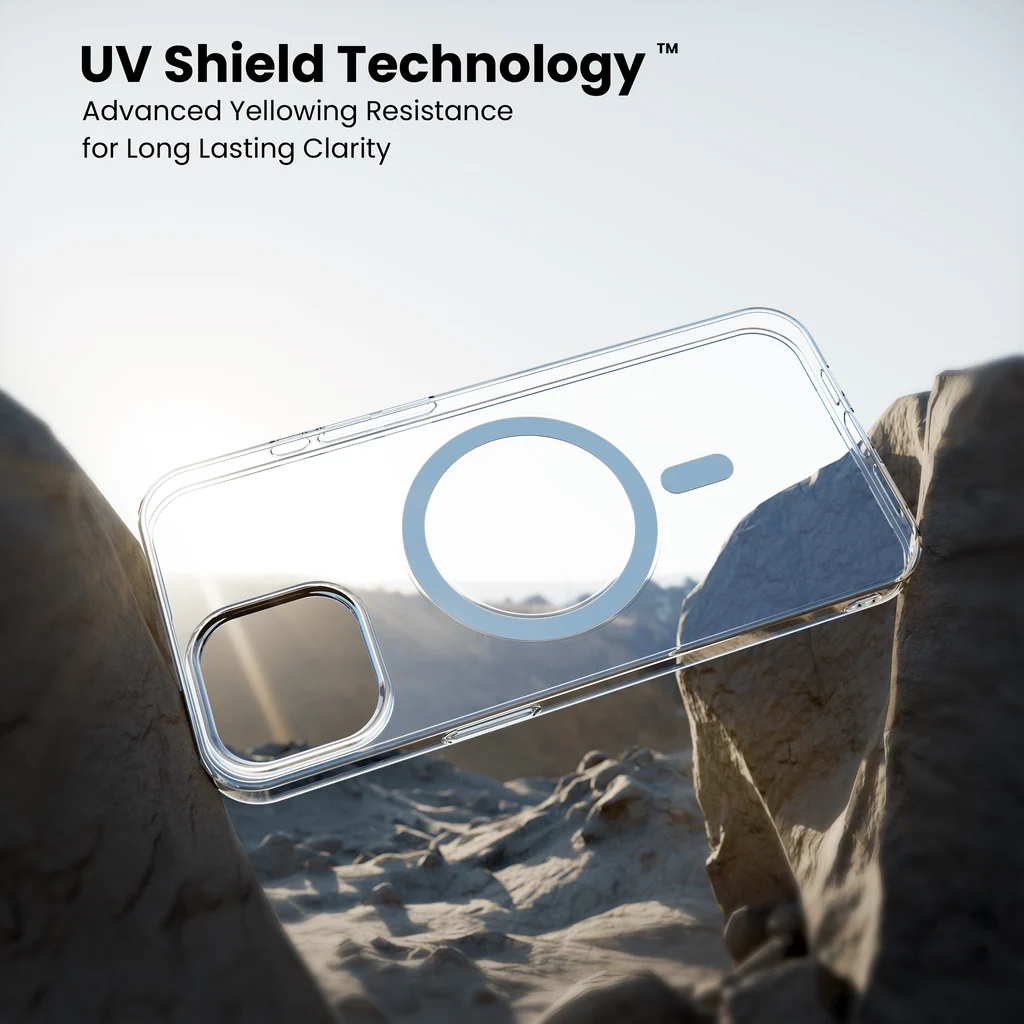Anti-Yellow Magsafe Clear Case for iPhone 14 plus