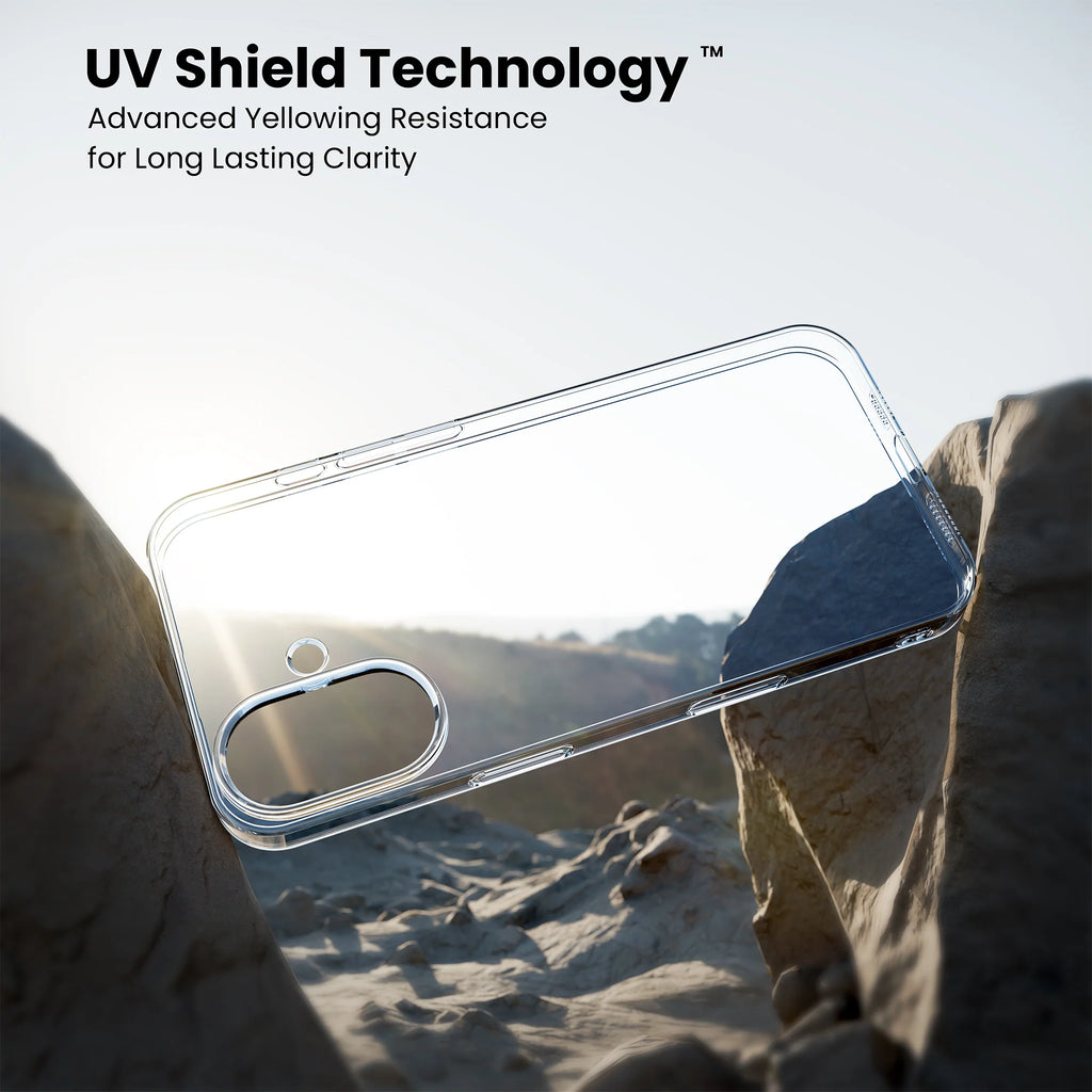 Anti Yellow Clear Case for iPhone 17