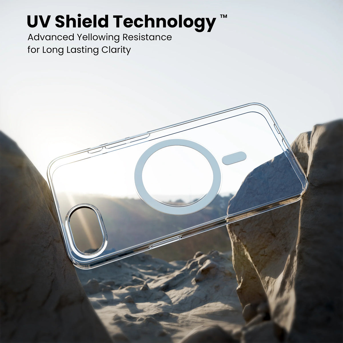 Anti-Yellow Magsafe Clear Case for iPhone 17e