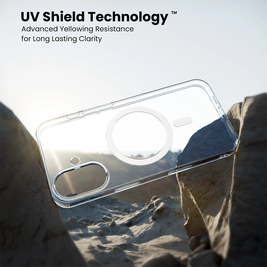 Anti-Yellow Magsafe Clear Case for iPhone 17