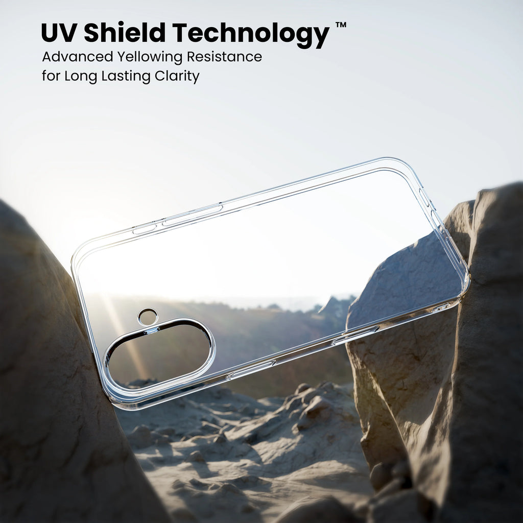 Anti Yellow Clear Case for iPhone 16