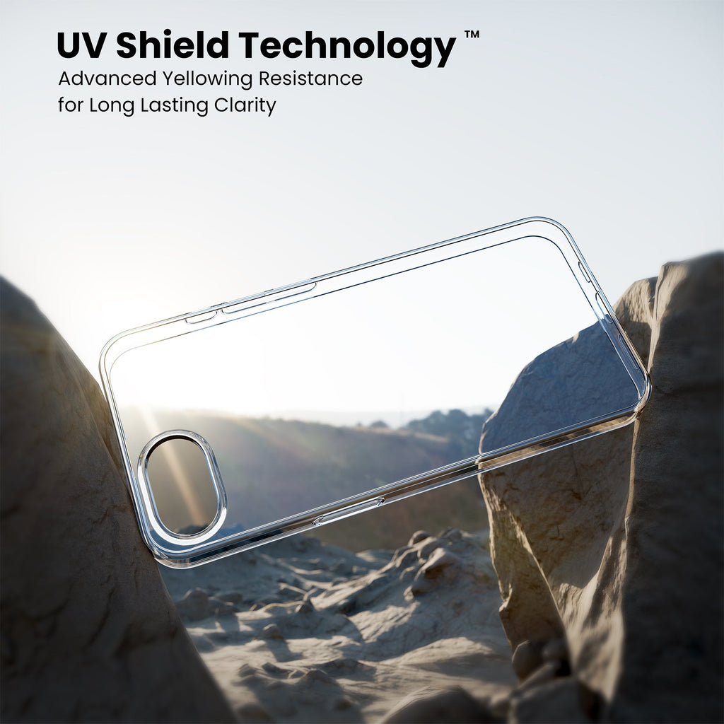 Anti Yellow Clear Case for iPhone 17e