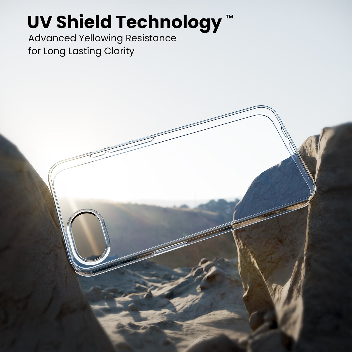 Anti Yellow Clear Case for iPhone 17e
