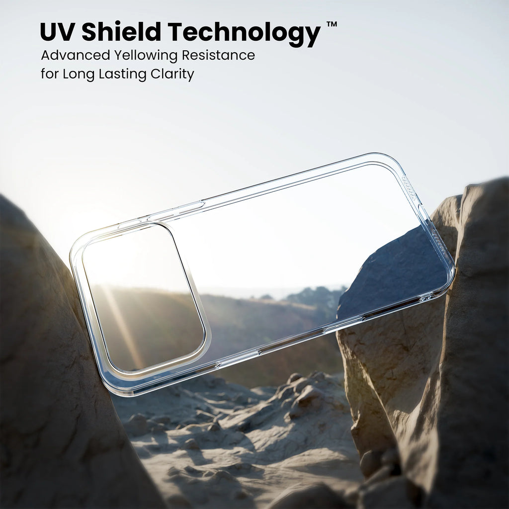Anti Yellow Clear Case for iPhone 18 Pro