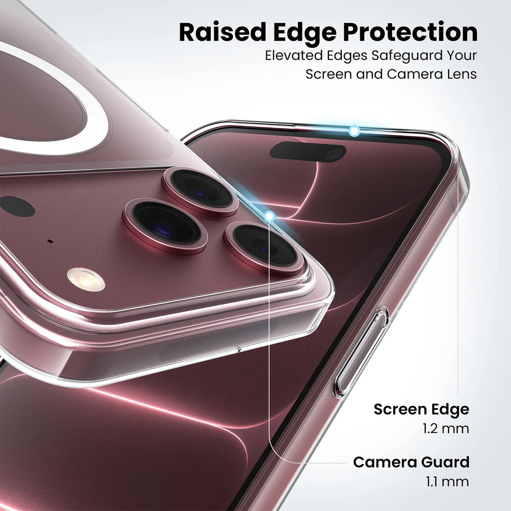 Anti-Yellow Magsafe Clear Case for iPhone 18 Pro