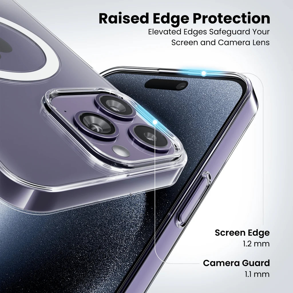 Anti-Yellow Magsafe Clear Case for iPhone 14 Pro