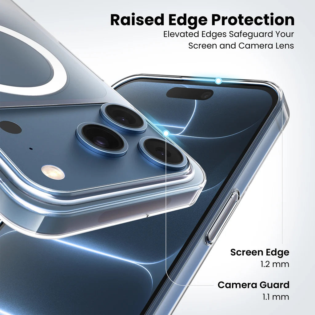 Anti-Yellow Magsafe Clear Case for iPhone 18 Pro Max