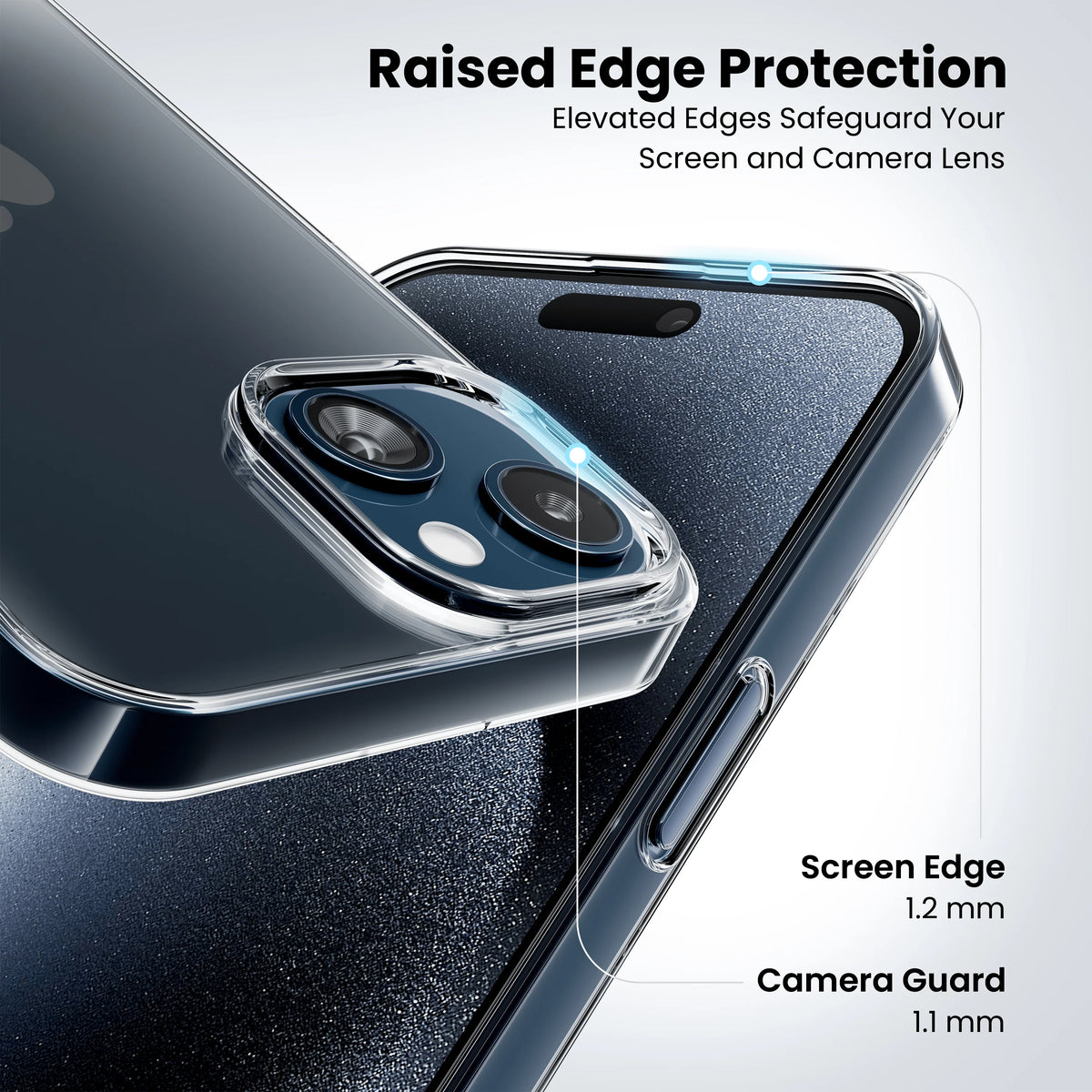 Anti Yellow Clear Case for iPhone 14