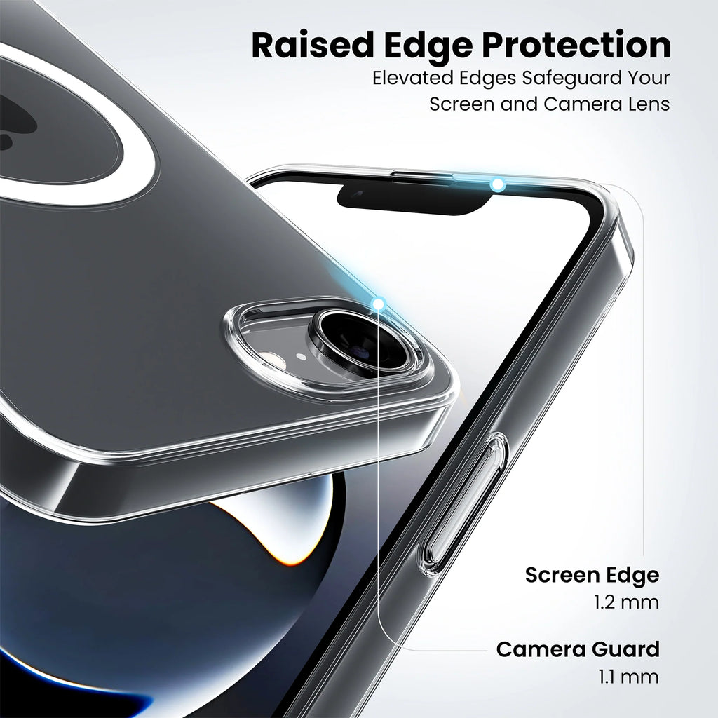 Anti-Yellow Magsafe Clear Case for iPhone 17e