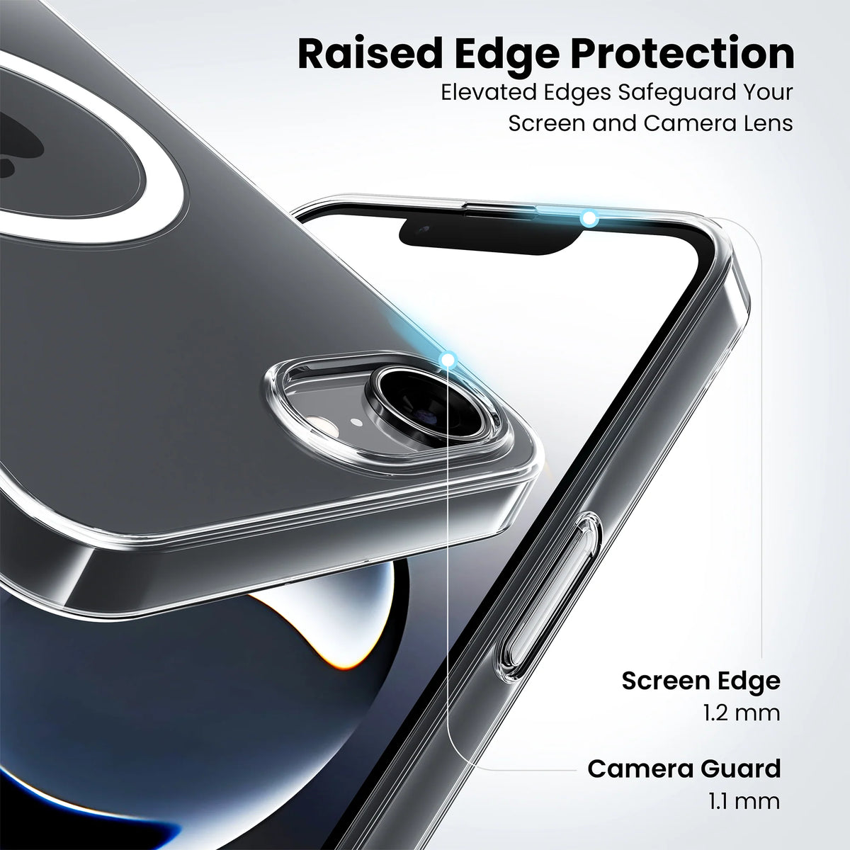 Anti-Yellow Magsafe Clear Case for iPhone 17e