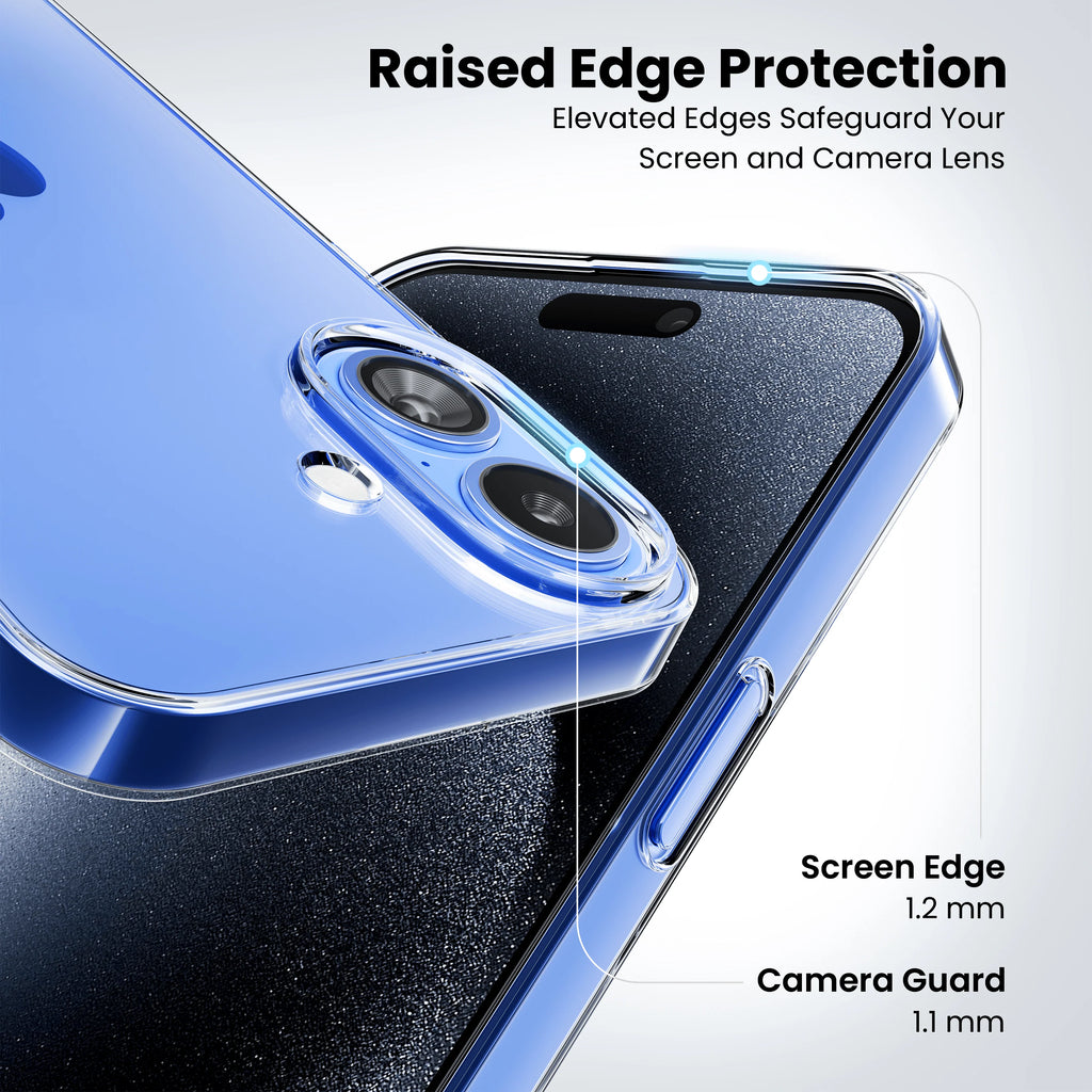 Anti Yellow Clear Case for iPhone 16