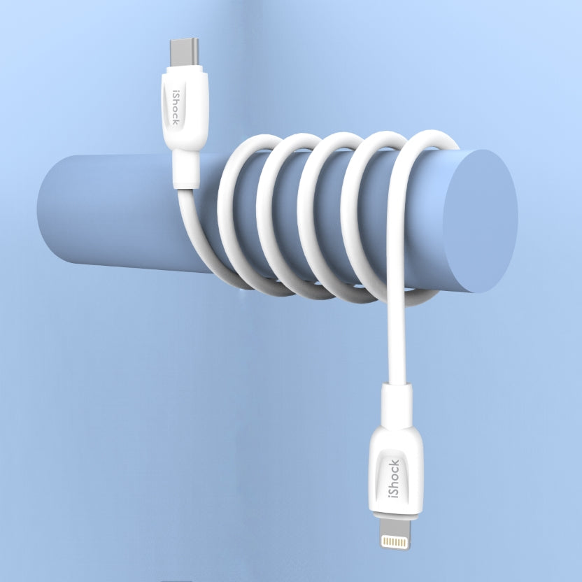 Silicone Fast Charging Type-C to Lighting Cable 1 Meter 3A