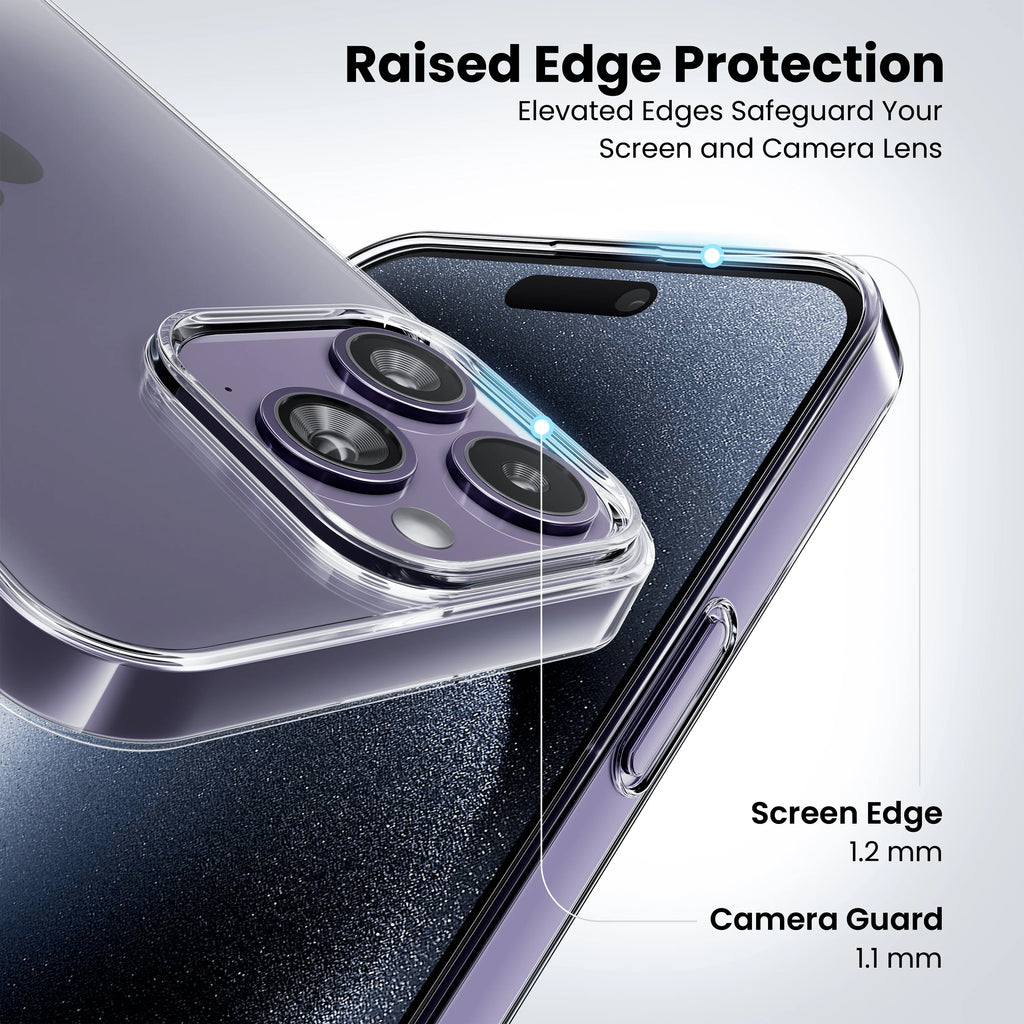Anti Yellow Clear Case for iPhone 14 Pro