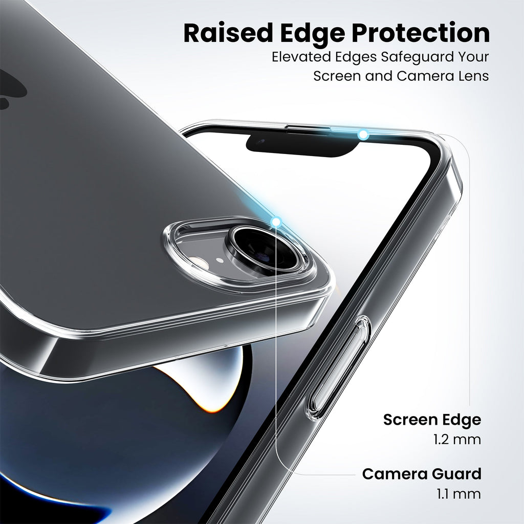 Anti Yellow Clear Case for iPhone 17e