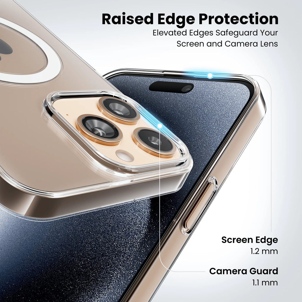 Anti-Yellow Magsafe Clear Case for iPhone 16 Pro Max
