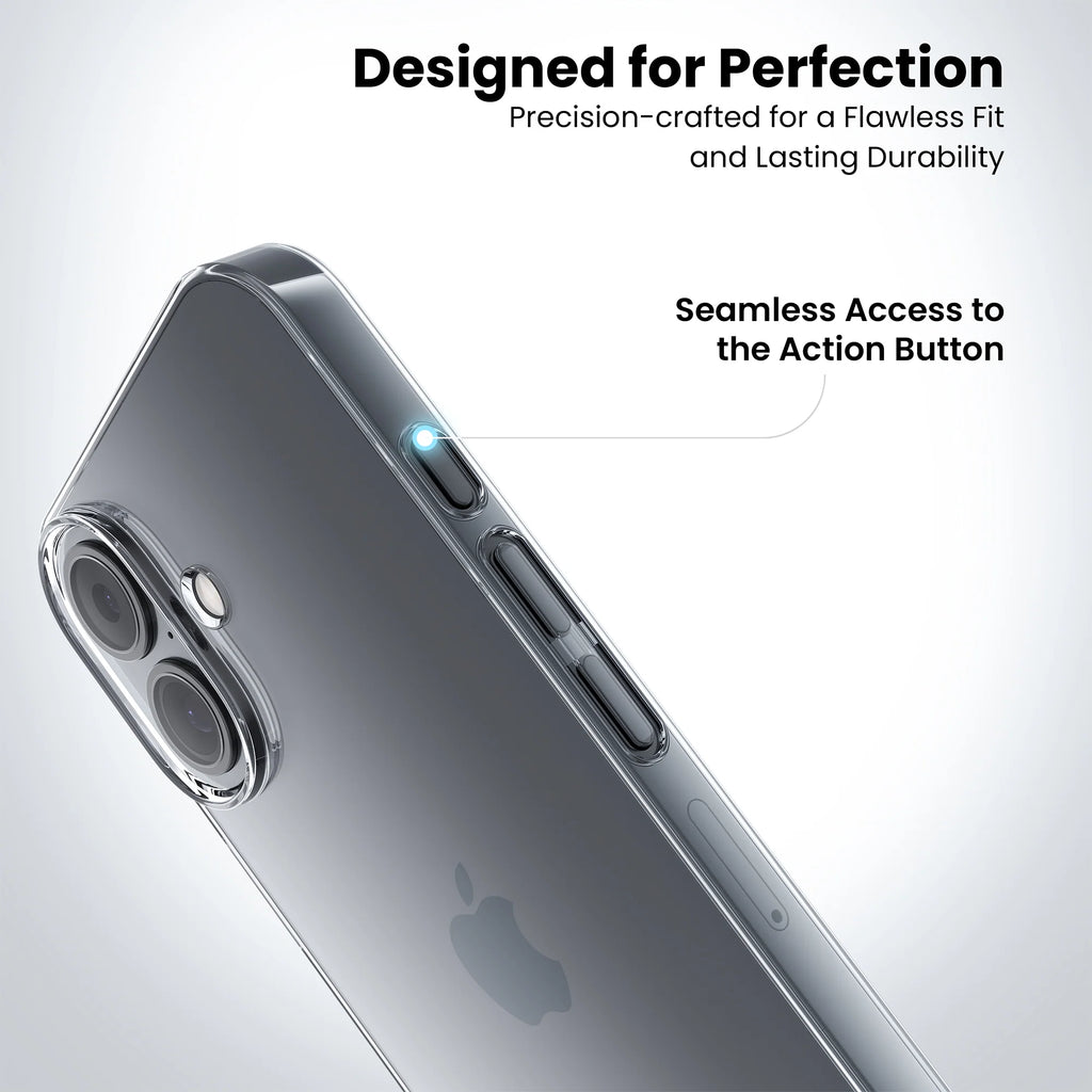 Anti Yellow Clear Case for iPhone 17 Air
