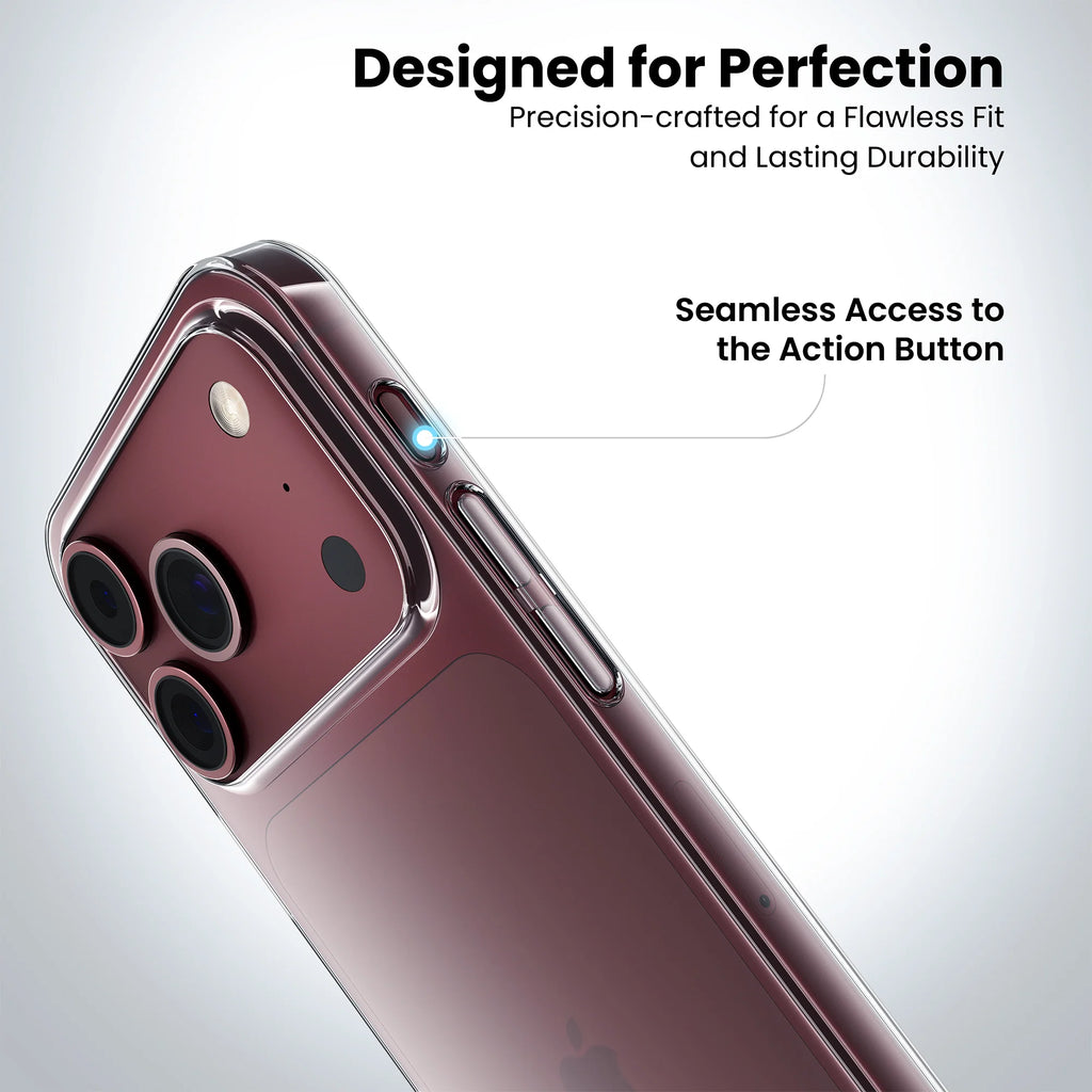 Anti Yellow Clear Case for iPhone 18 Pro