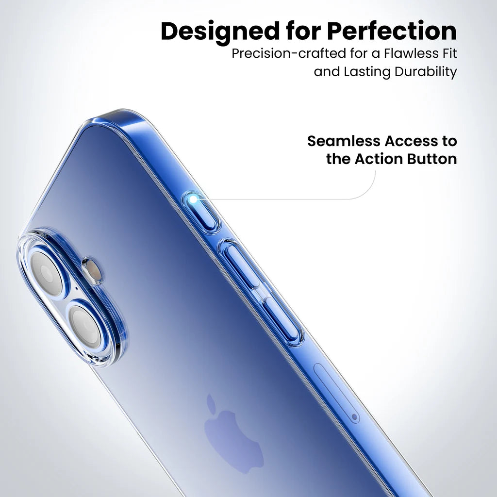 Anti Yellow Clear Case for iPhone 16