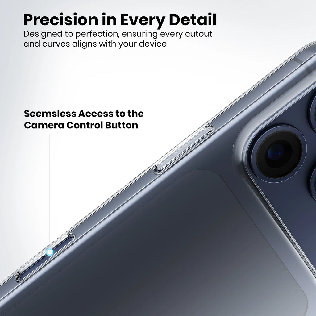 Anti Yellow Clear Case for iPhone 17 Pro