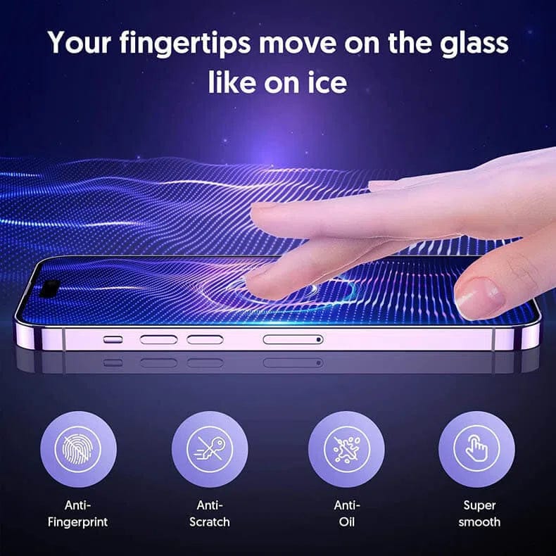 iShock Borderless Tempered Glass for iPhone 15 Plus