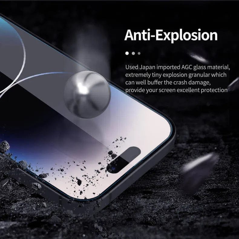 iShock Borderless Tempered Glass for iPhone 17 Pro Max