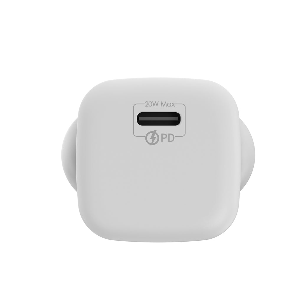 20W Type C Quick Charger GaN mini PD - White