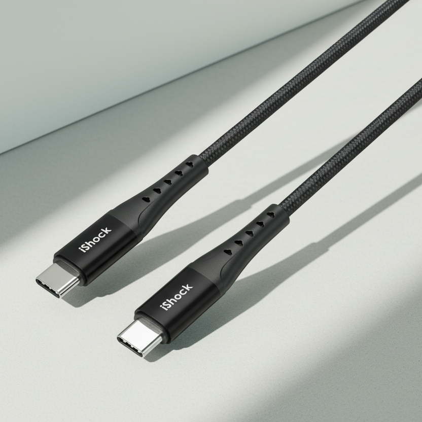Fast Charging Type-C to Type-C Cable 5V/3A Max 30W