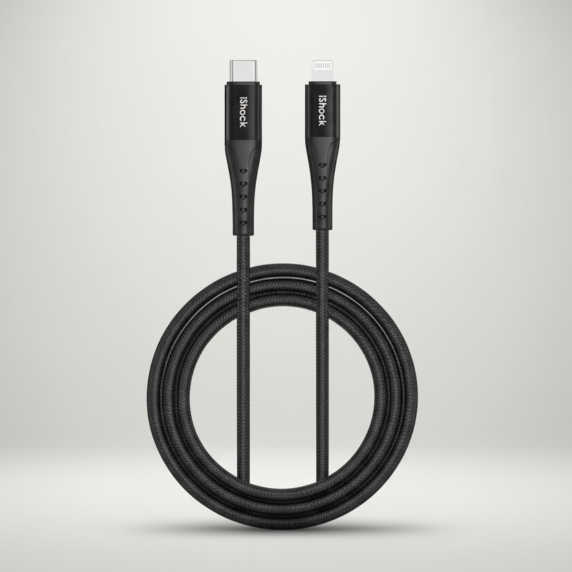 Fast Charging Type-C to Lighting Cable 5V/3A Max 30W