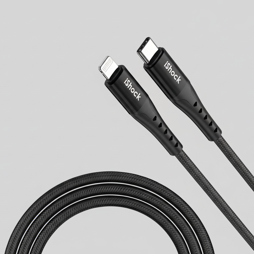Fast Charging Type-C to Lighting Cable 5V/3A Max 30W