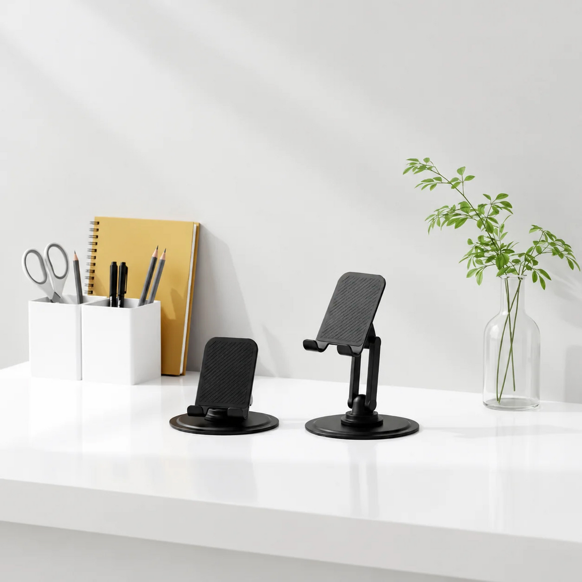 Premium Foldable 360° Rotatable, Height & Angle Adjustable, Anti skid Phone & Tablet Stand ISMS-005