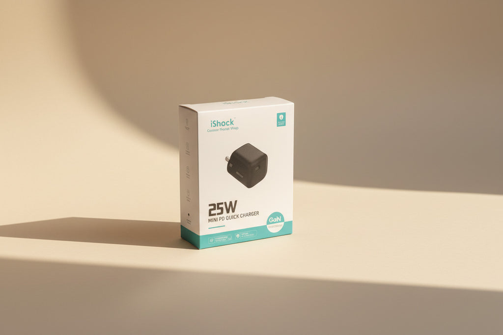 25W mini PD Quick Charger - Black