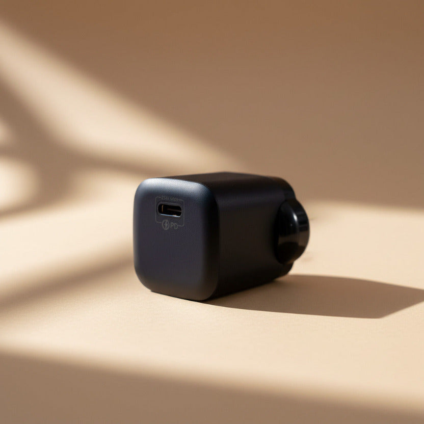 25W mini PD Quick Charger - Black