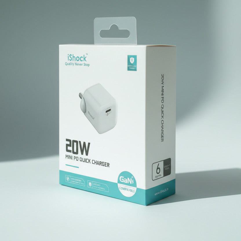 20W mini PD Quick Chager - White