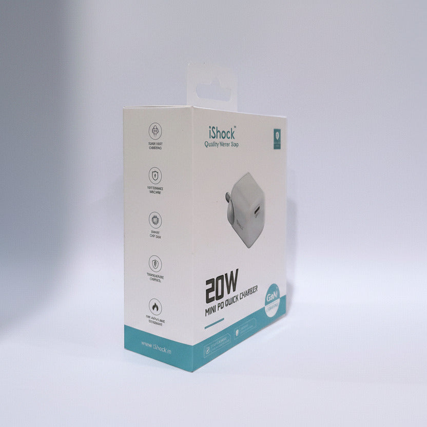 20W mini PD Quick Chager - White