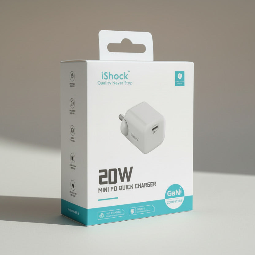 20W mini PD Quick Chager - White