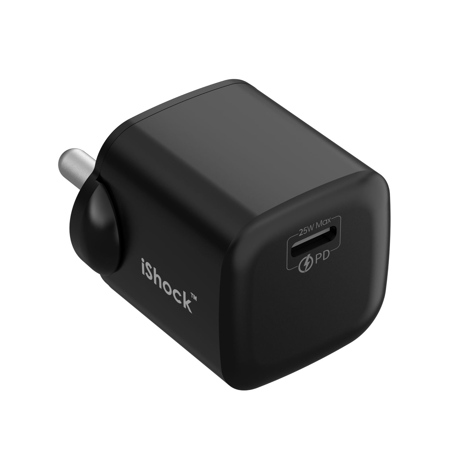 25W mini PD Quick Charger - Black