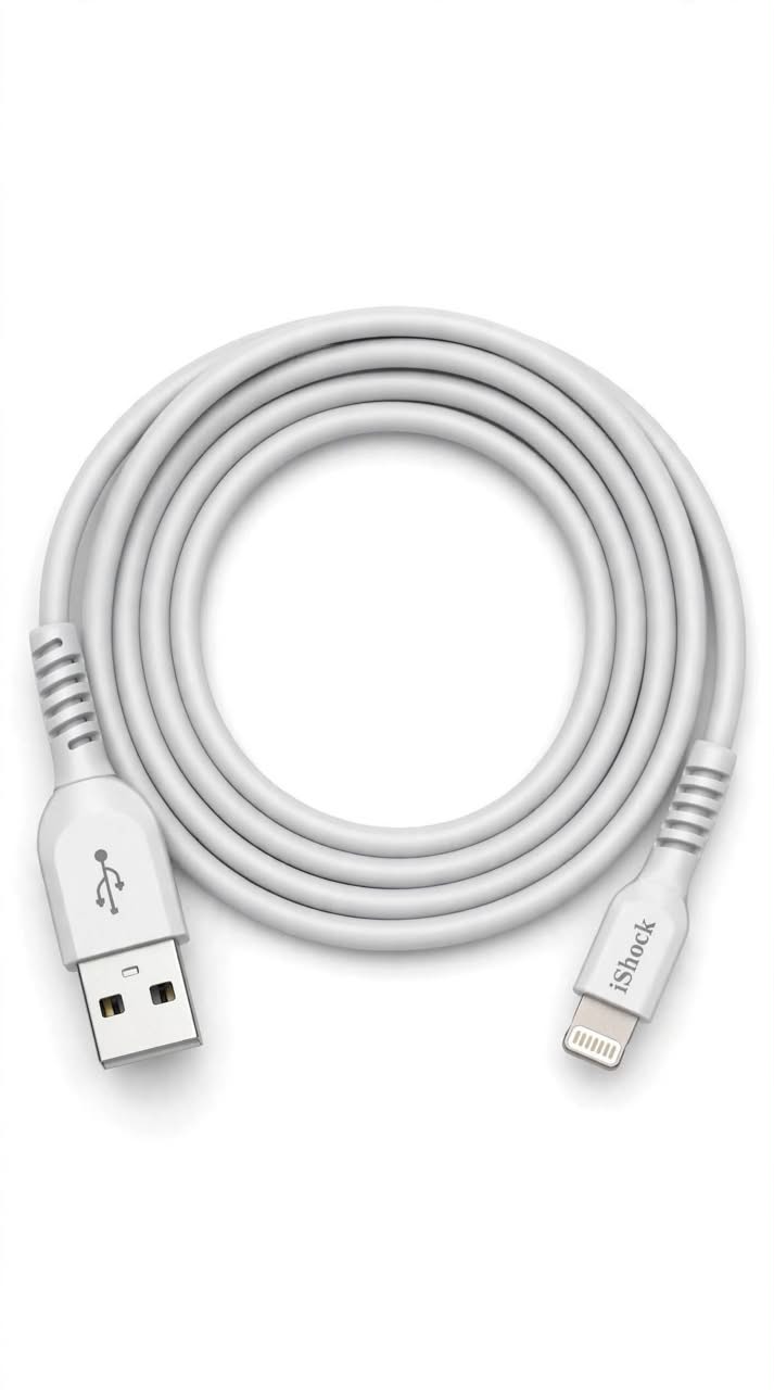 USB-A to Lightning PVC Charging & Data Cable