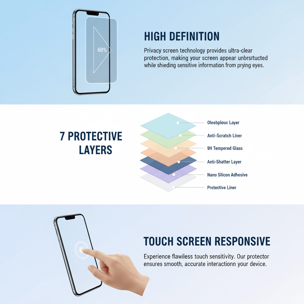 Privacy Tempered Glass
