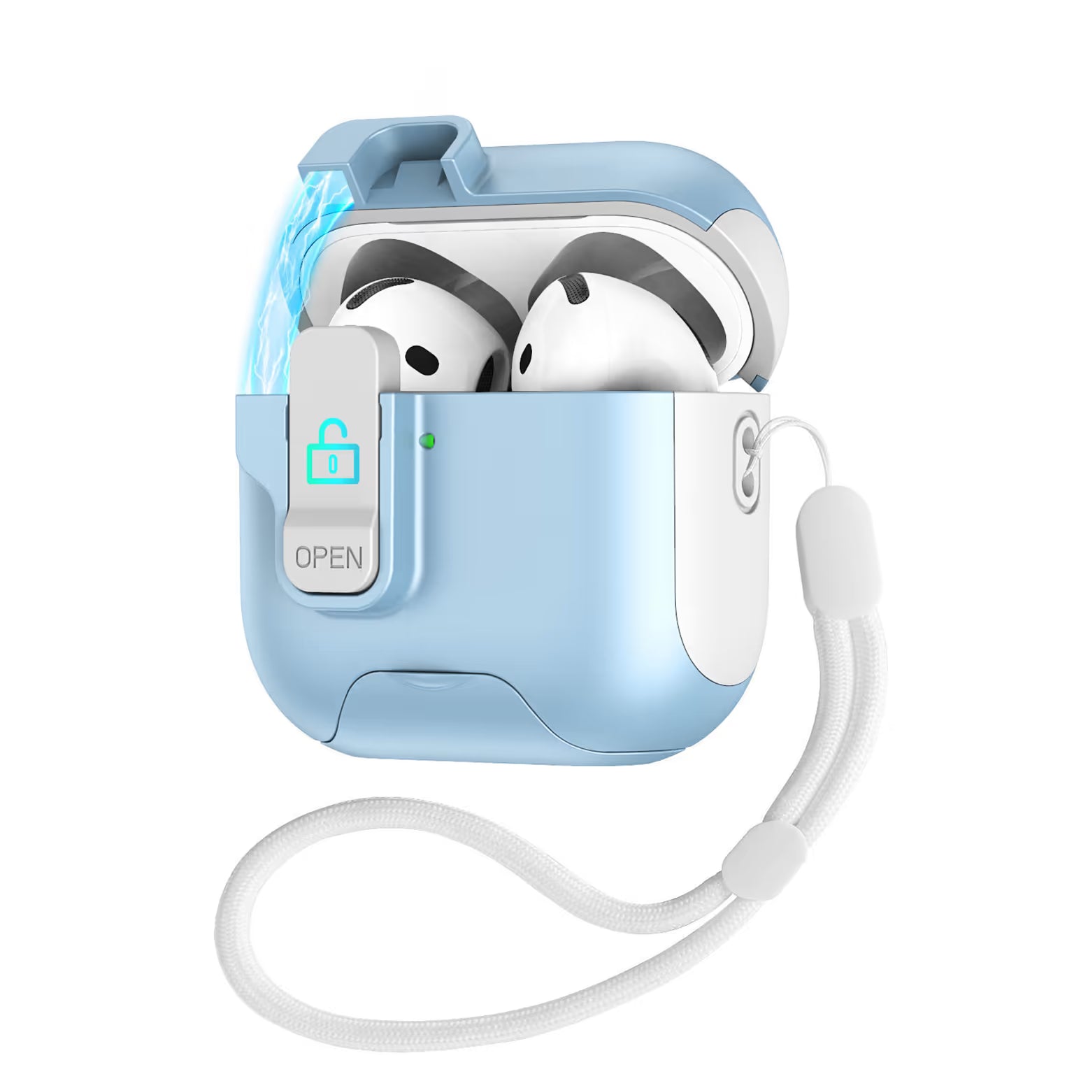 Megnatic Switch Case Airpods 1 | 2 Blue White