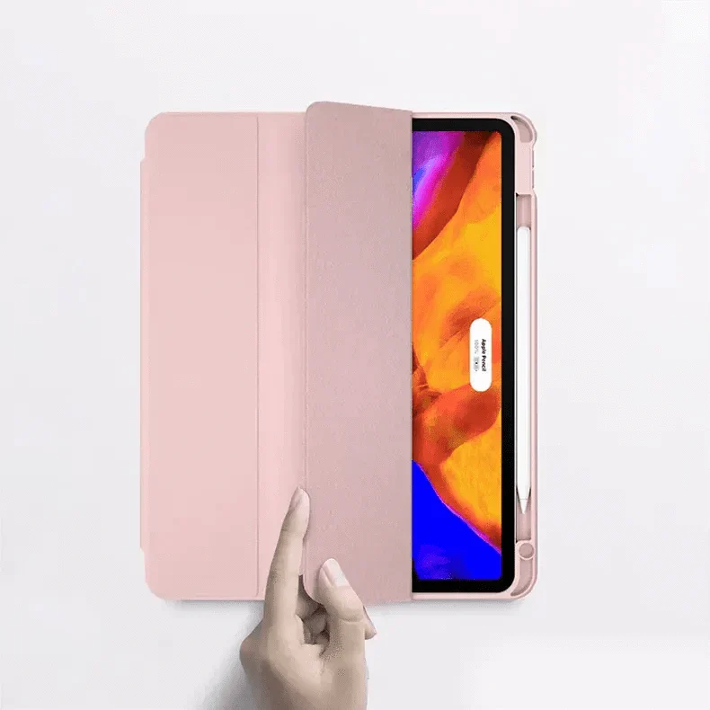 Built-in Stand Trifold Slim Case