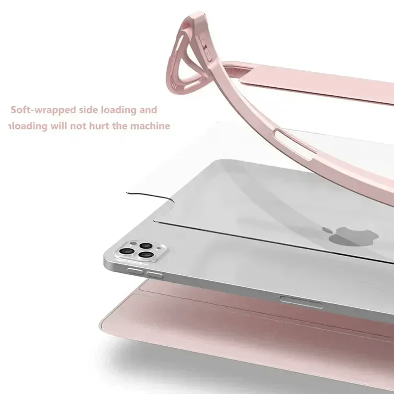 Built-in Stand Trifold Slim Case