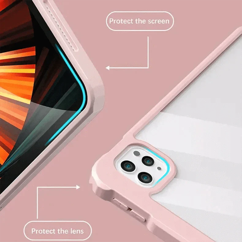 Built-in Stand Trifold Slim Case