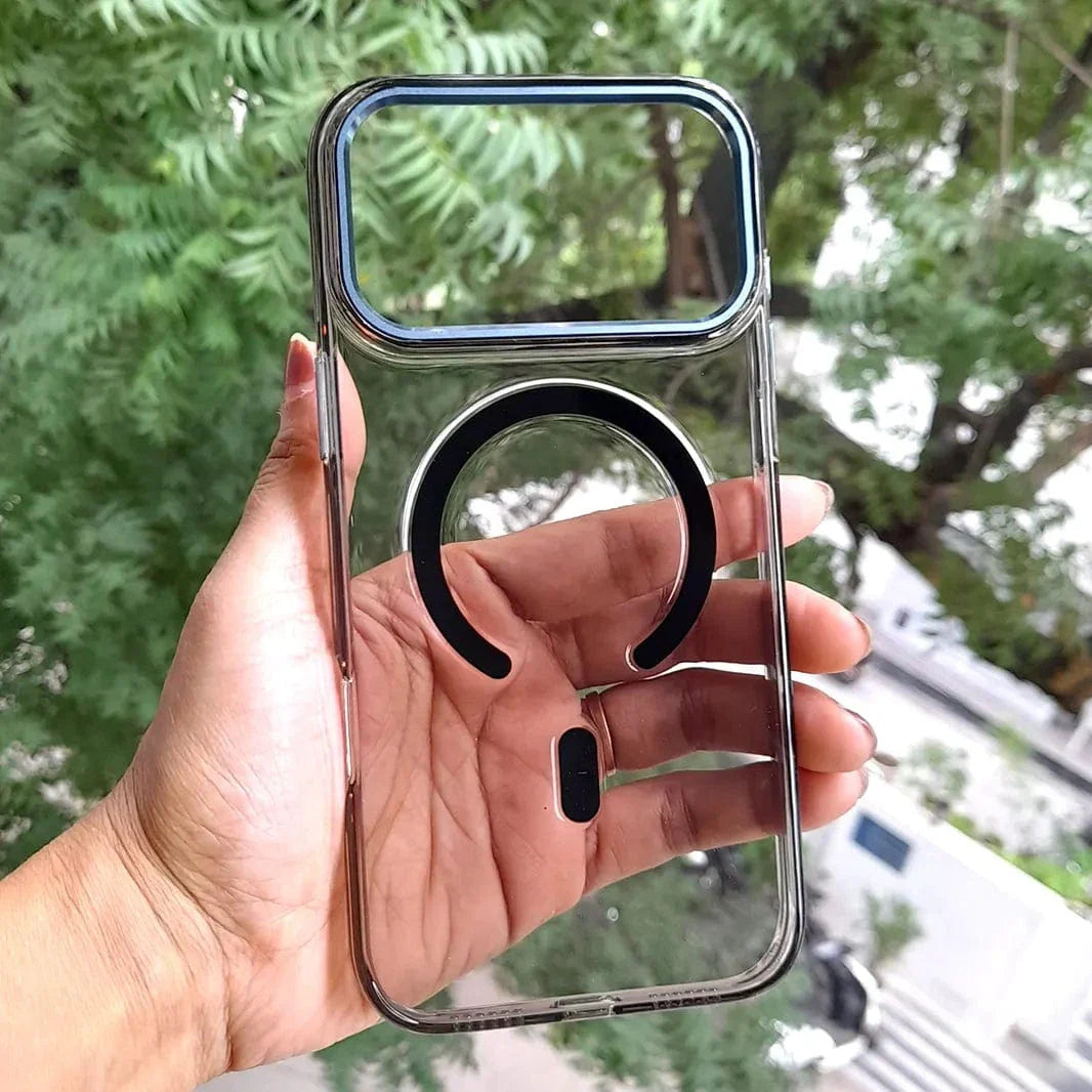 Crystal Clear MagSafe Case Smoke