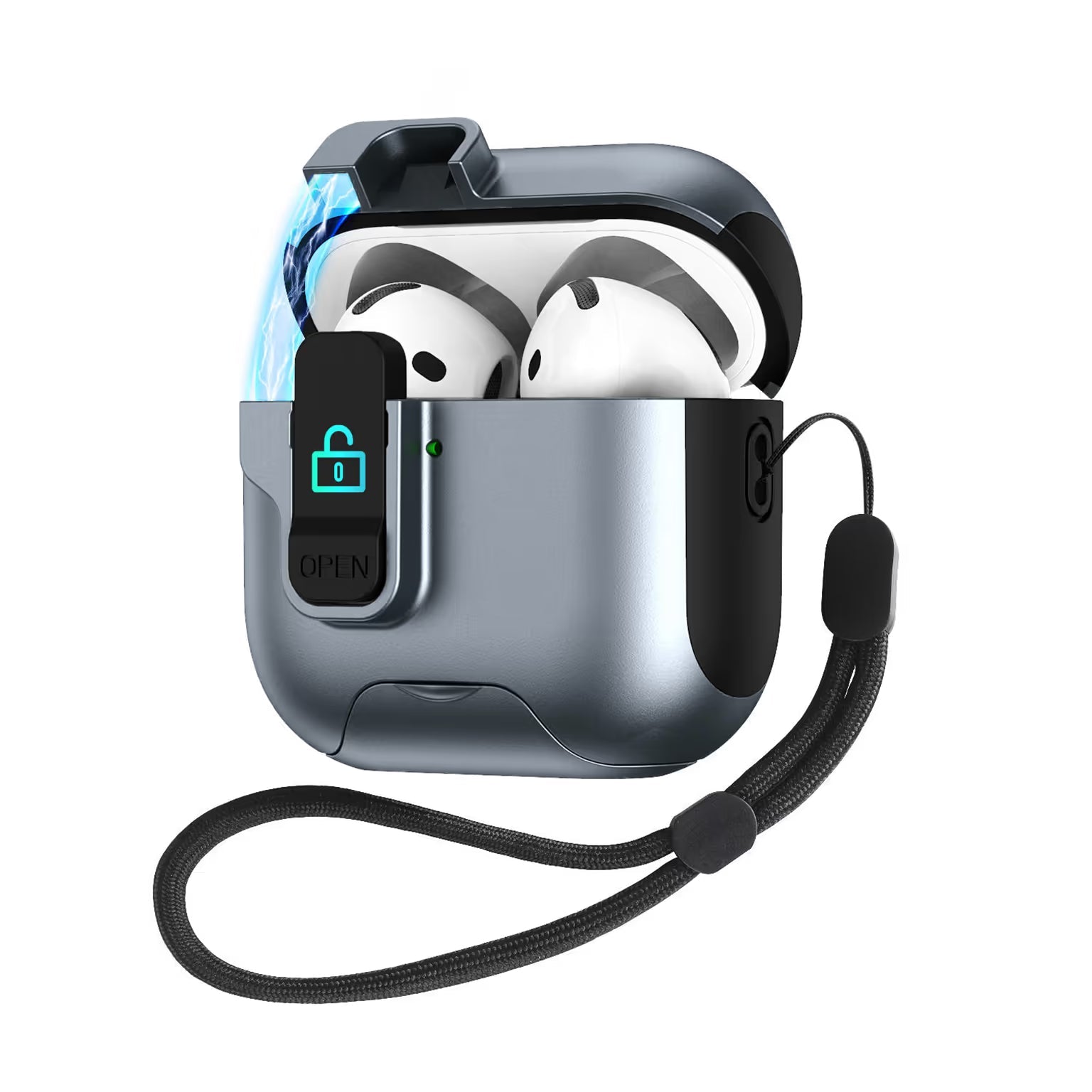 Megnatic Switch Case Airpods 1 | 2 Dark Gray
