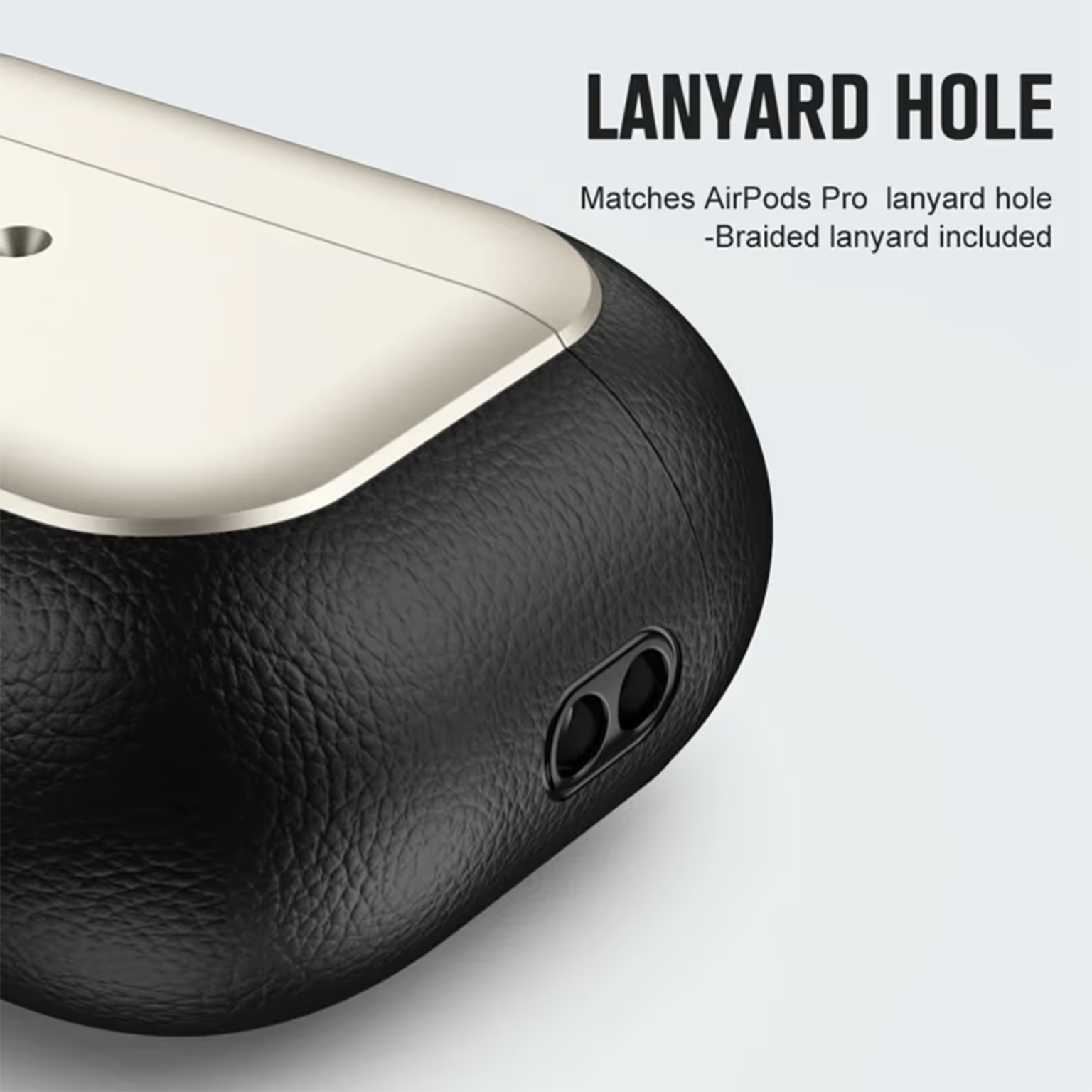 Litchi Texture Case with Lanyard