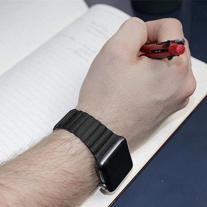Leather Texture Magnetic Loop