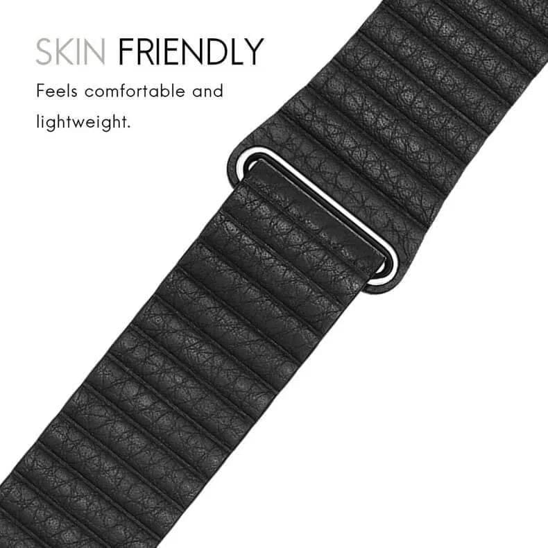 Leather Texture Magnetic Loop