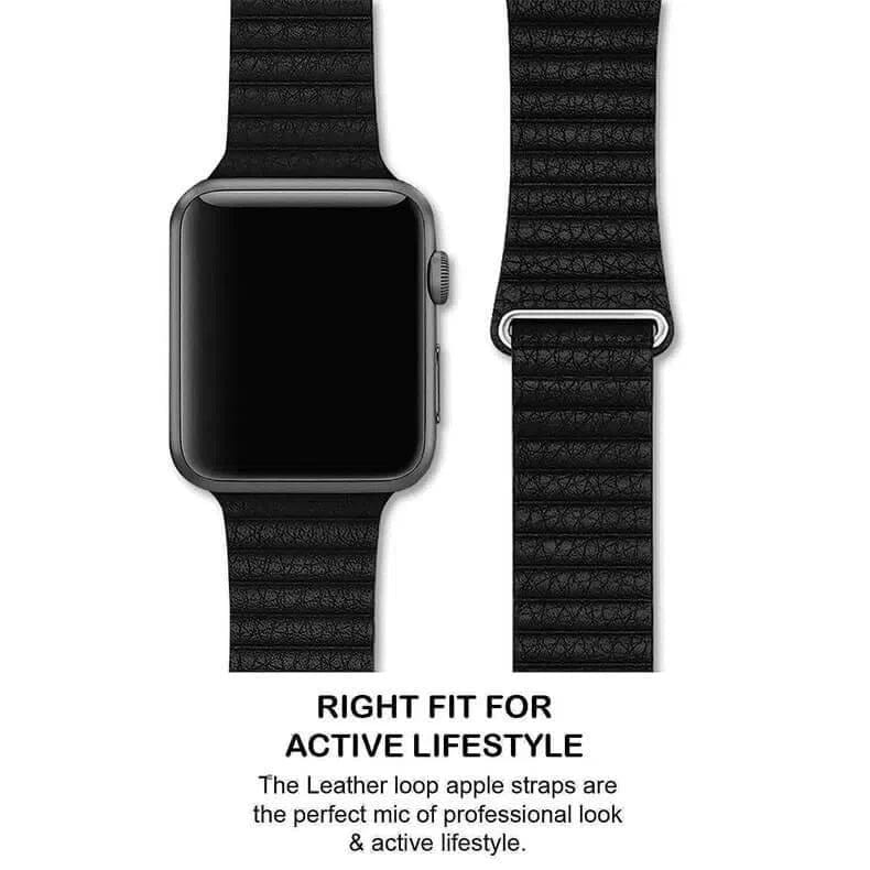 Leather Texture Magnetic Loop